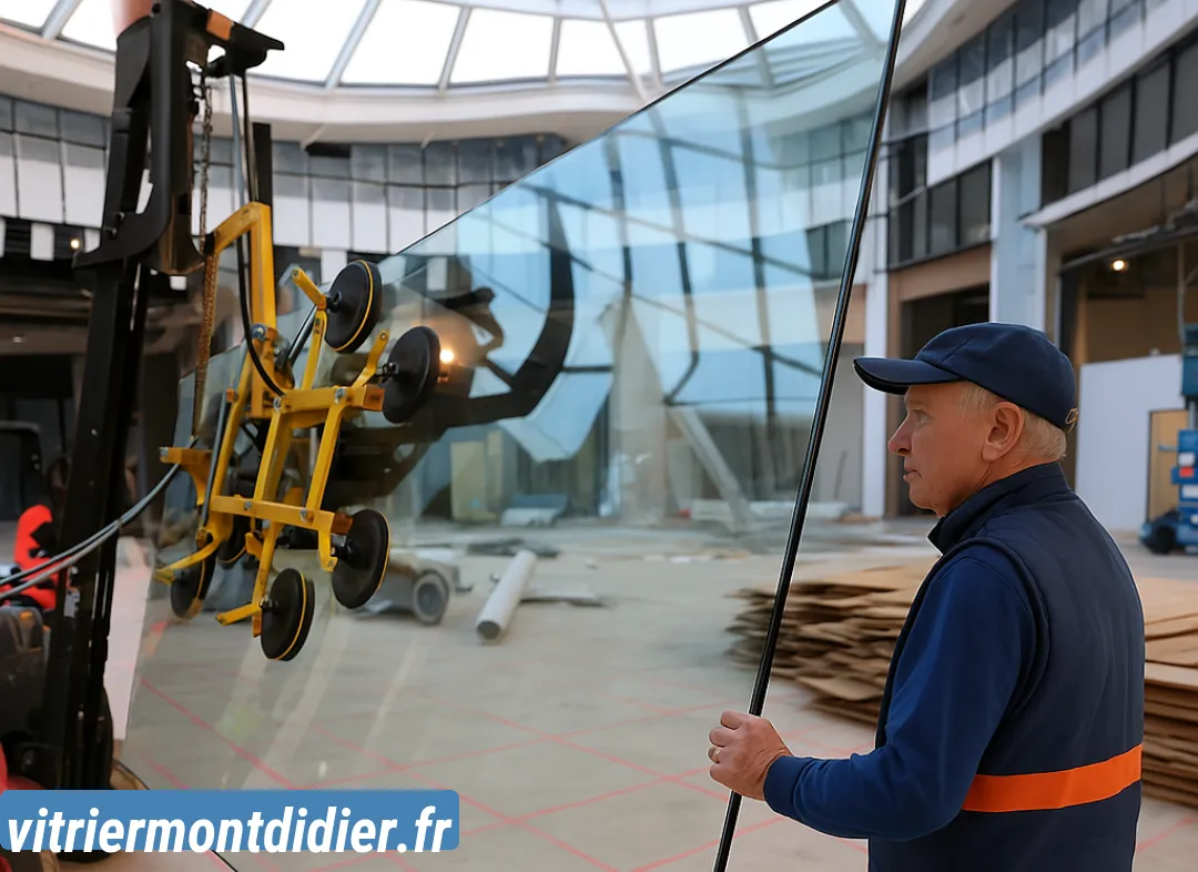 Remplacement de vitrine magasin Montdidier
